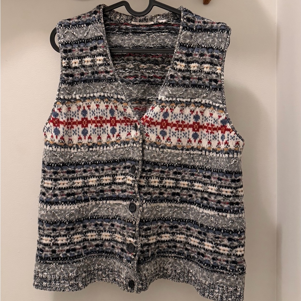 2 for $20. Patterned Knit Vest
